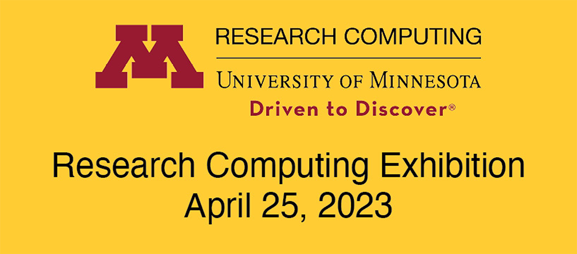 banner for Research Computing Exhibition