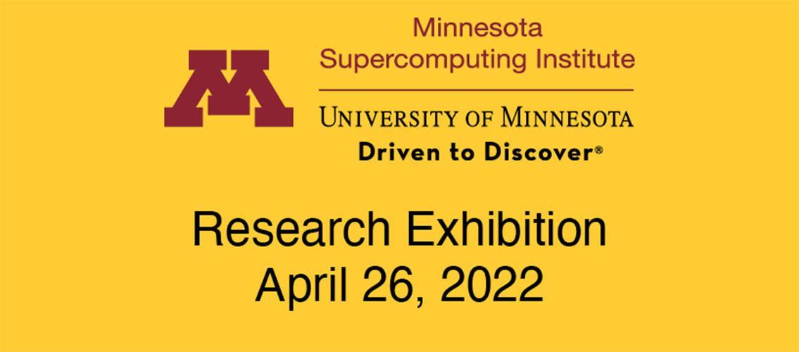 banner with MSI wordmark and the words "Research Exhibition, April 26, 2022"